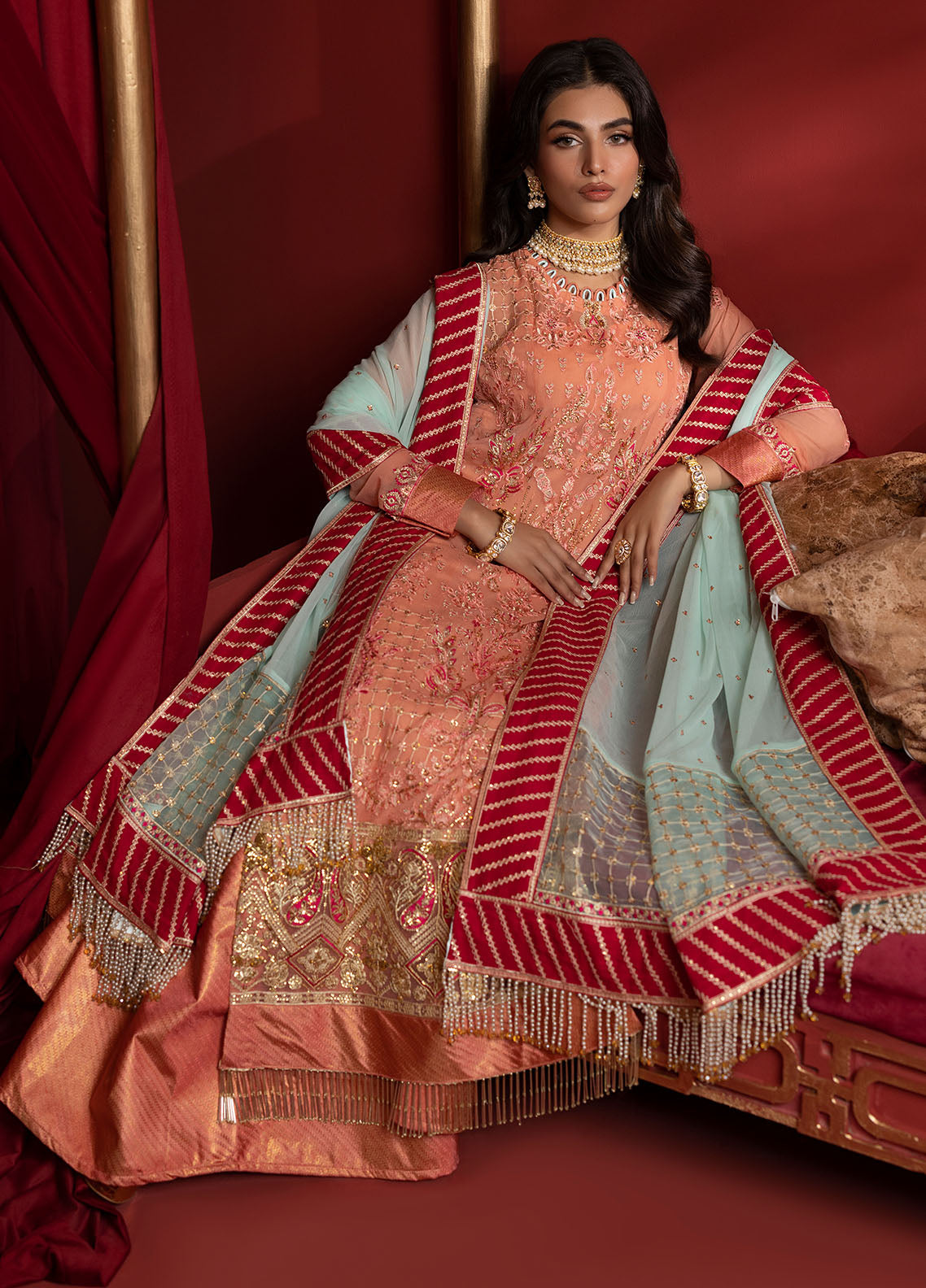 KD-1102 Azalea - Khawab Deeda | Unstitched | 4 Piece
