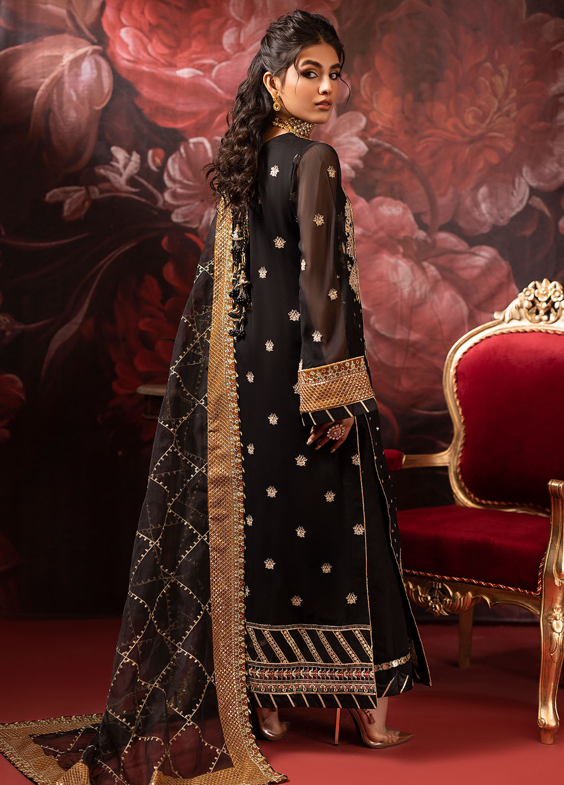 KD-1106 Monarch - Khawab Deeda | Unstitched | 4 Piece