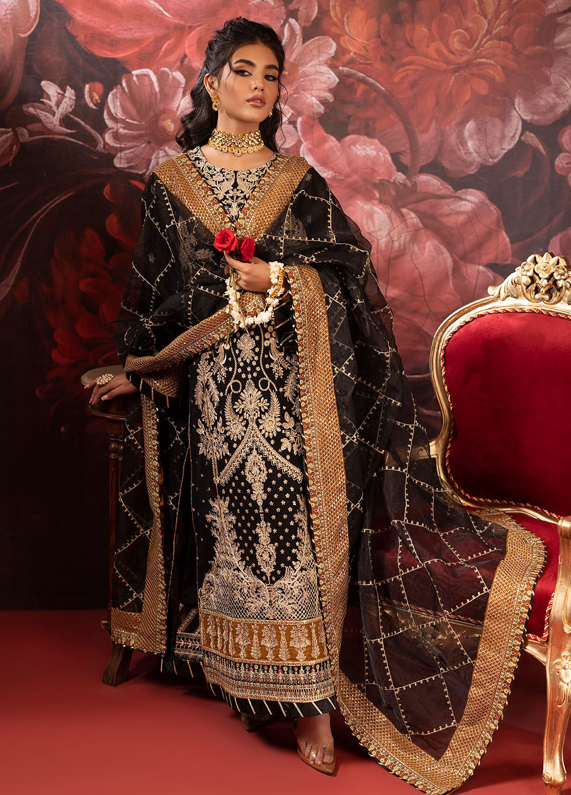 KD-1106 Monarch - Khawab Deeda | Unstitched | 4 Piece