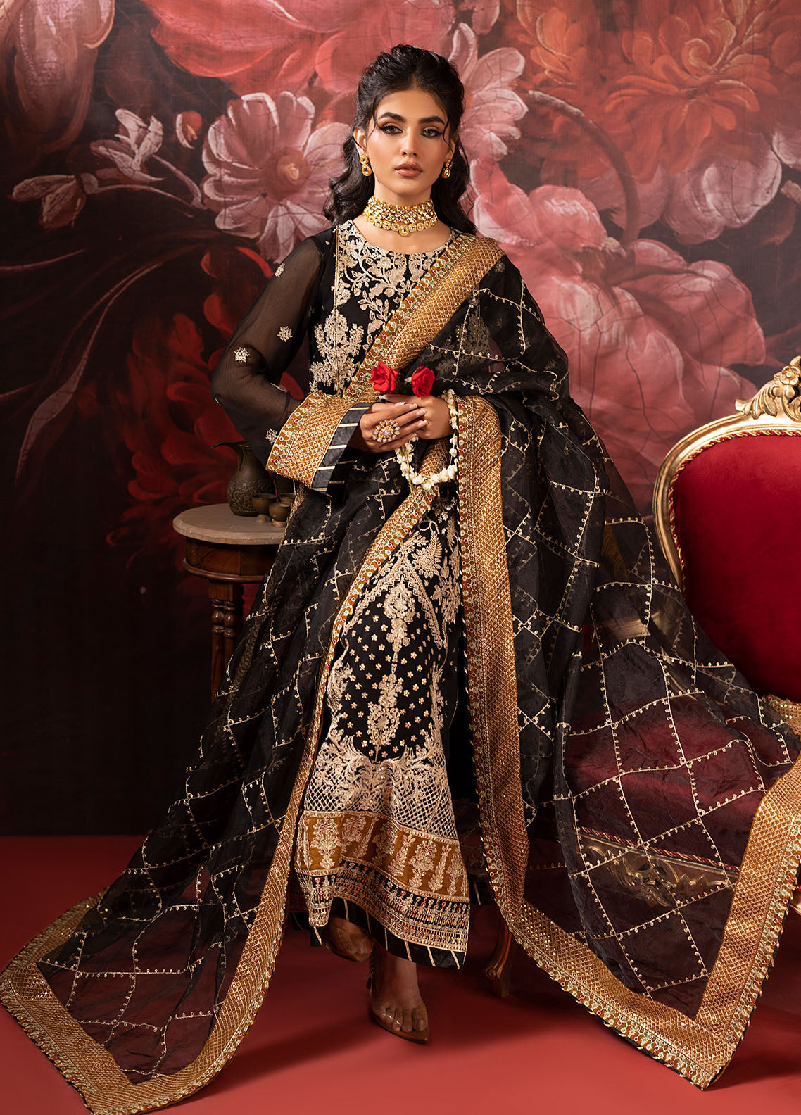 KD-1106 Monarch - Khawab Deeda | Unstitched | 4 Piece