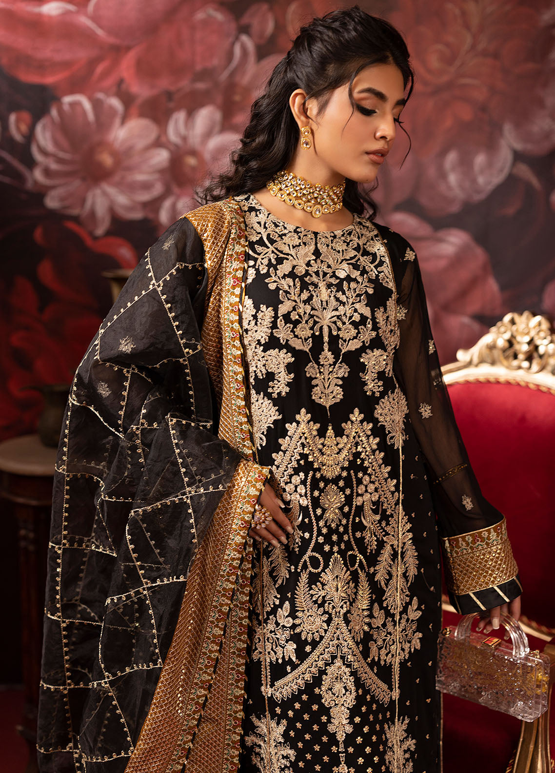 KD-1106 Monarch - Khawab Deeda | Unstitched | 4 Piece