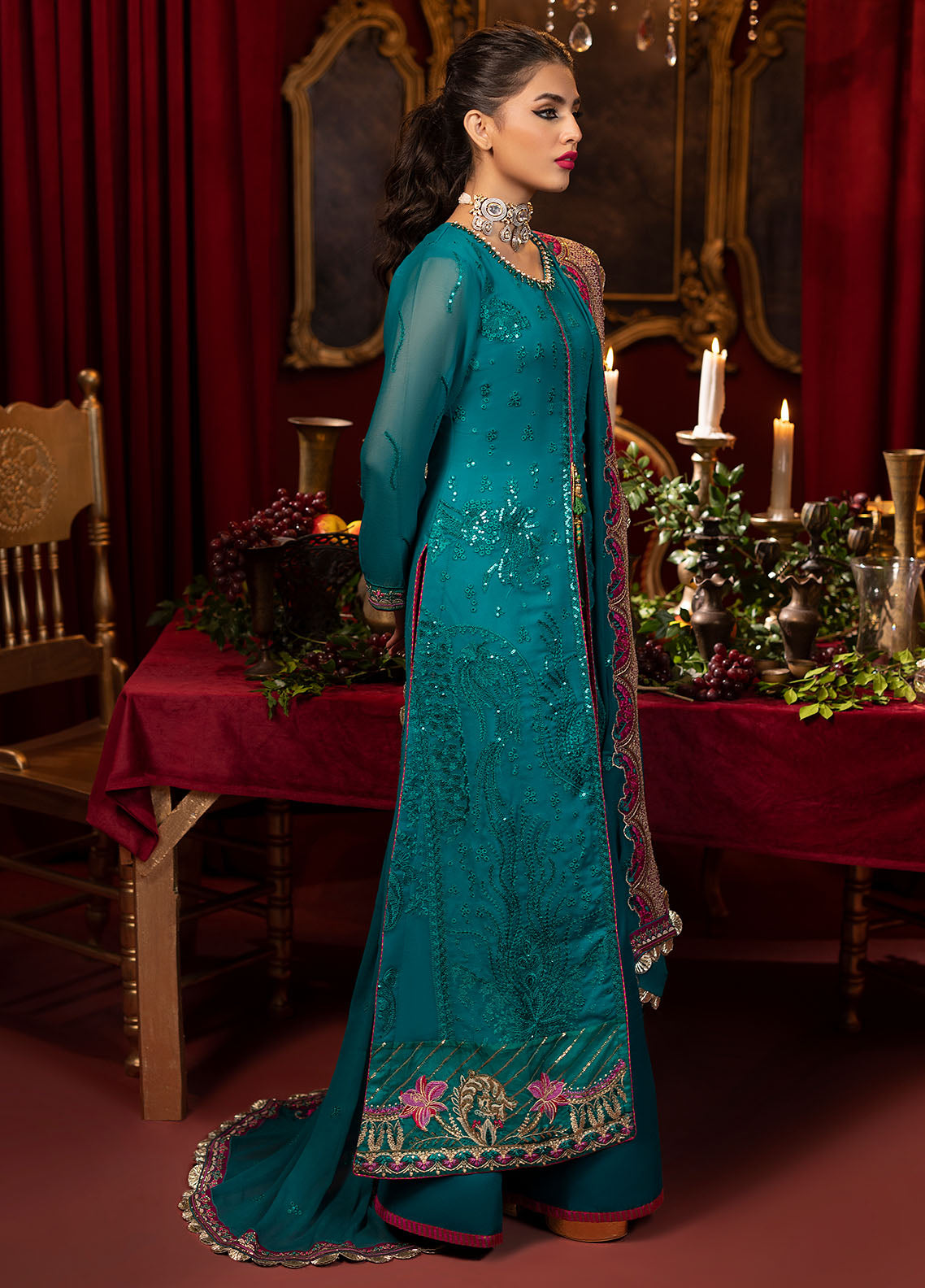 KD-1108 Jewel - Khawab Deeda | Unstitched | 4 Piece