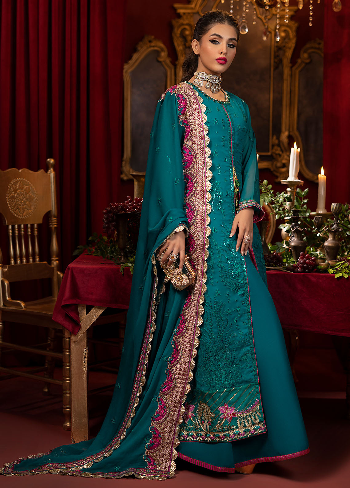 KD-1108 Jewel - Khawab Deeda | Unstitched | 4 Piece