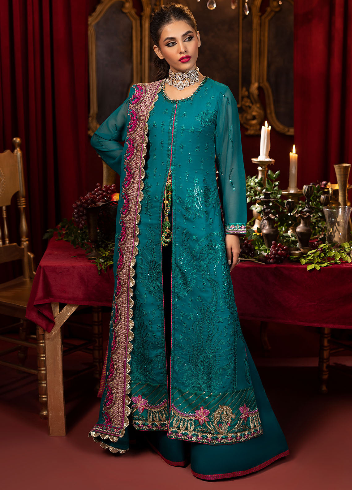 KD-1108 Jewel - Khawab Deeda | Unstitched | 4 Piece