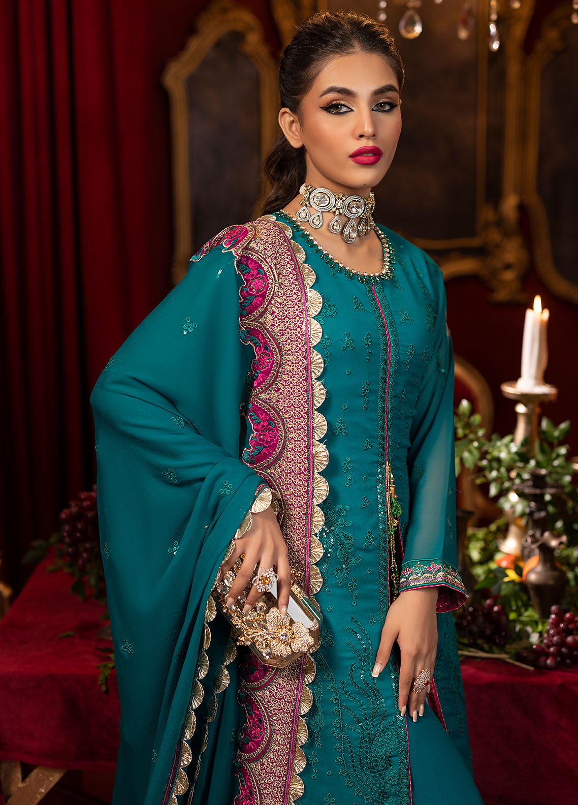 KD-1108 Jewel - Khawab Deeda | Unstitched | 4 Piece
