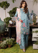CT-9004 Ethereal Spark - Mehr | Unstitched | 3 Piece