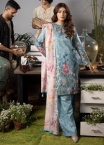 CT-9004 Ethereal Spark - Mehr | Unstitched | 3 Piece