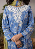 CT-9007 Azure Zest - Mehr | Unstitched | 3 Piece