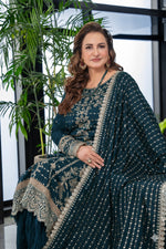 TSG-07 Merlot Zinc - There She Glows | Unstitched | 3 Piece