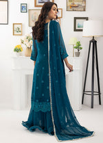 SAH-1012 - Ella Formals | Unstitched | 3 Piece
