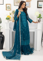 SAH-1012 - Ella Formals | Unstitched | 3 Piece