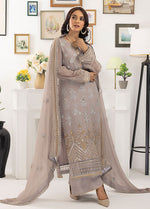 SAH-1014 - Ella Formals | Unstitched | 3 Piece