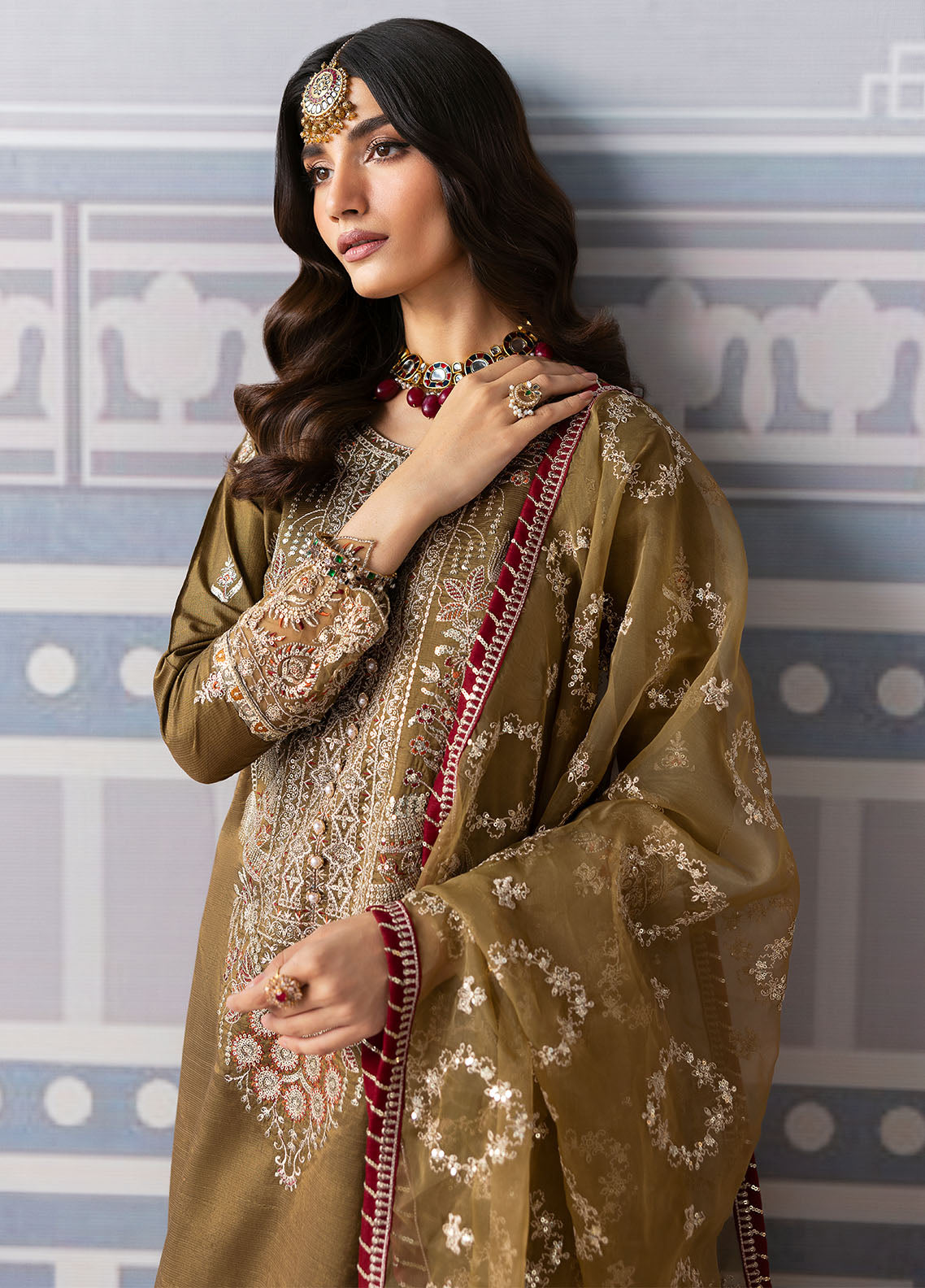 TSG-02 Olivine - There She Glows | Unstitched | 3 Piece