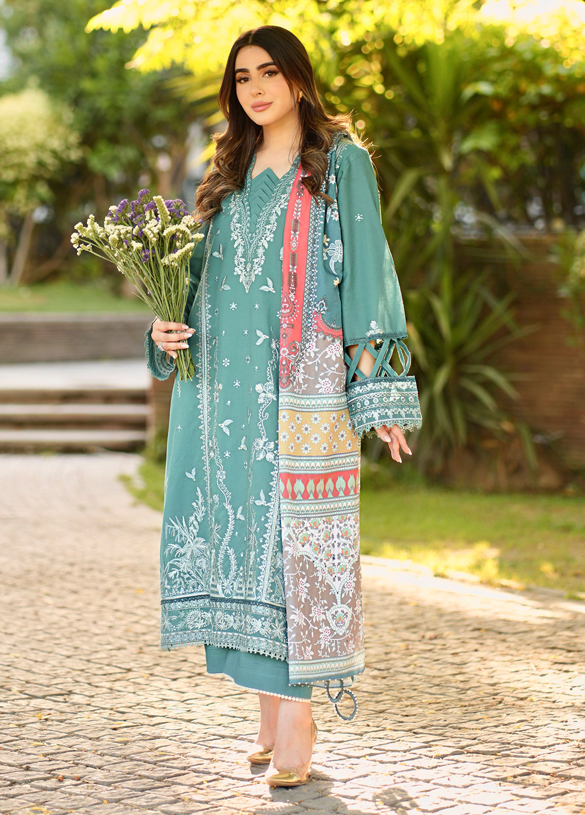 CT-11007 Salvia - Sera | Unstitched | 3 Piece