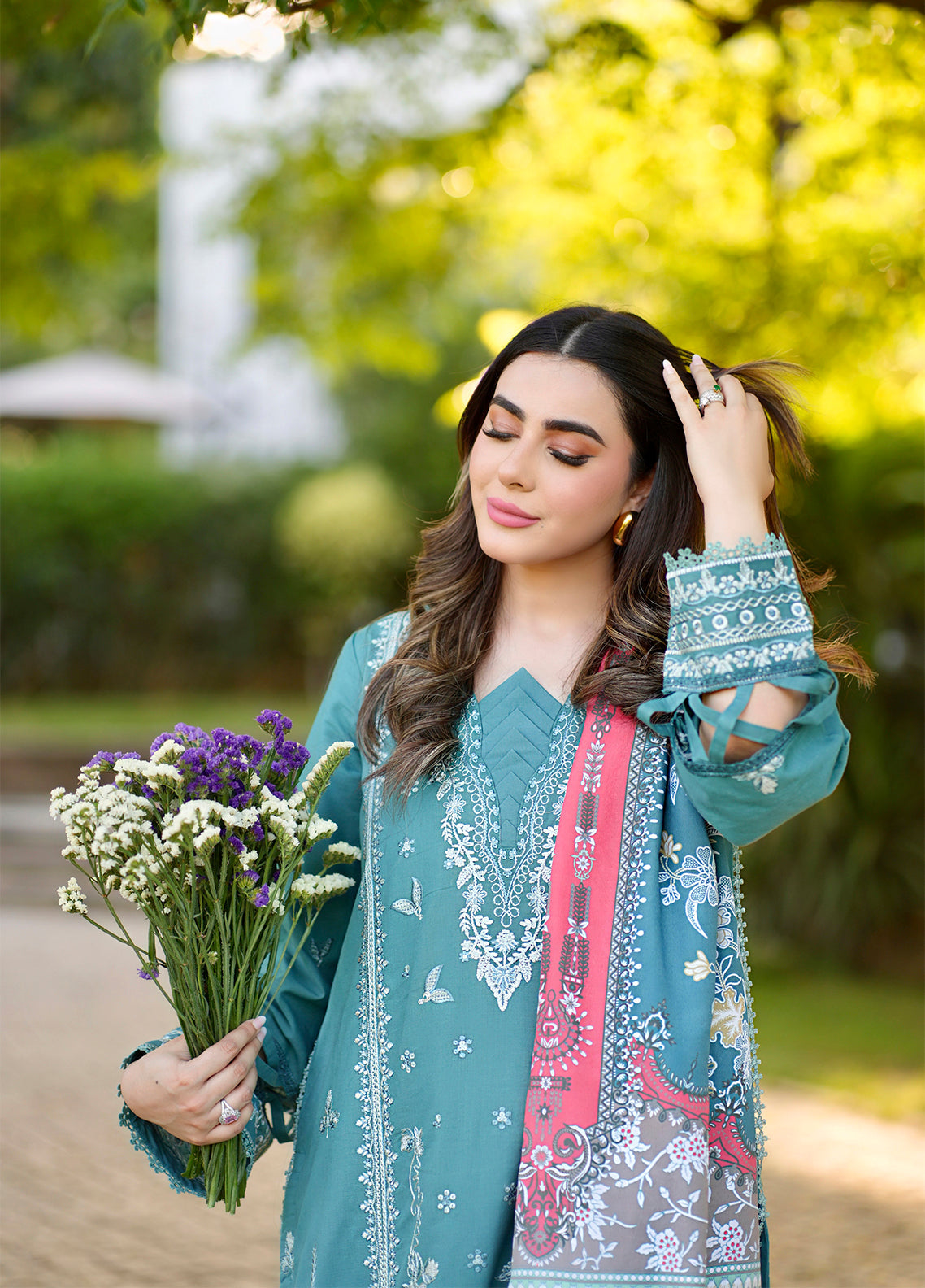 CT-11007 Salvia - Sera | Unstitched | 3 Piece