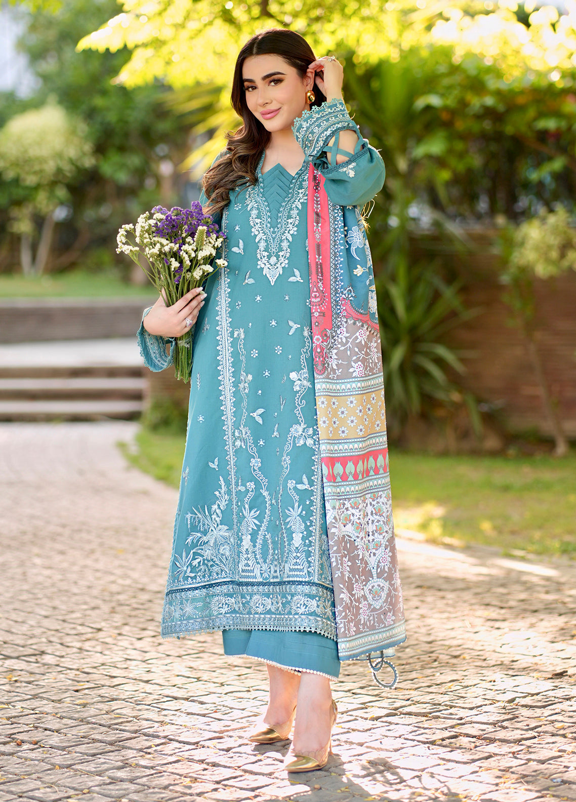 CT-11007 Salvia - Sera | Unstitched | 3 Piece