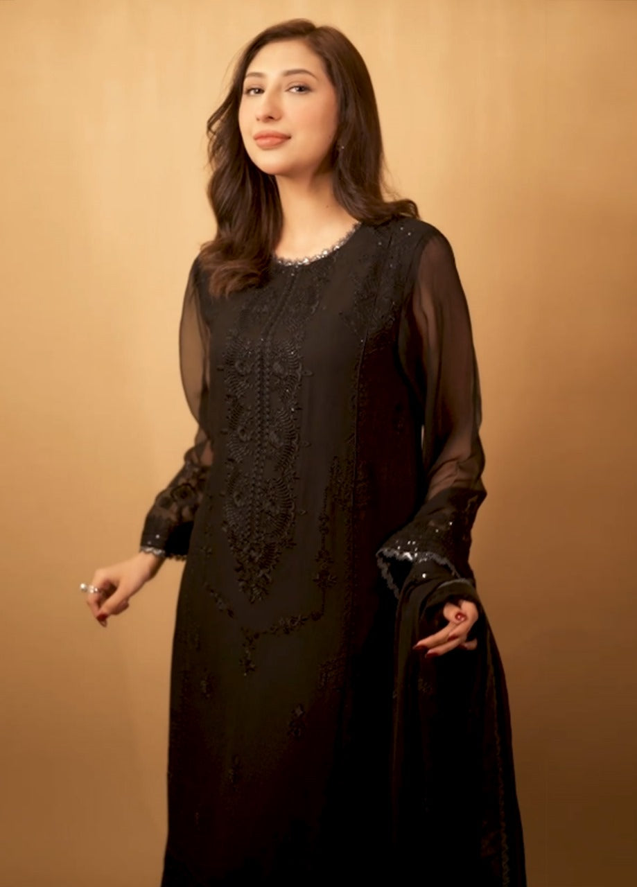 SAH-1013 - Ella Formals | Unstitched | 3 Piece