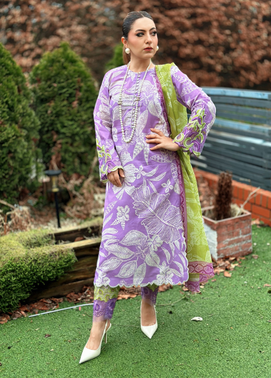 CT-9011 Luminous Aura - Mehr | Unstitched | 3 Piece